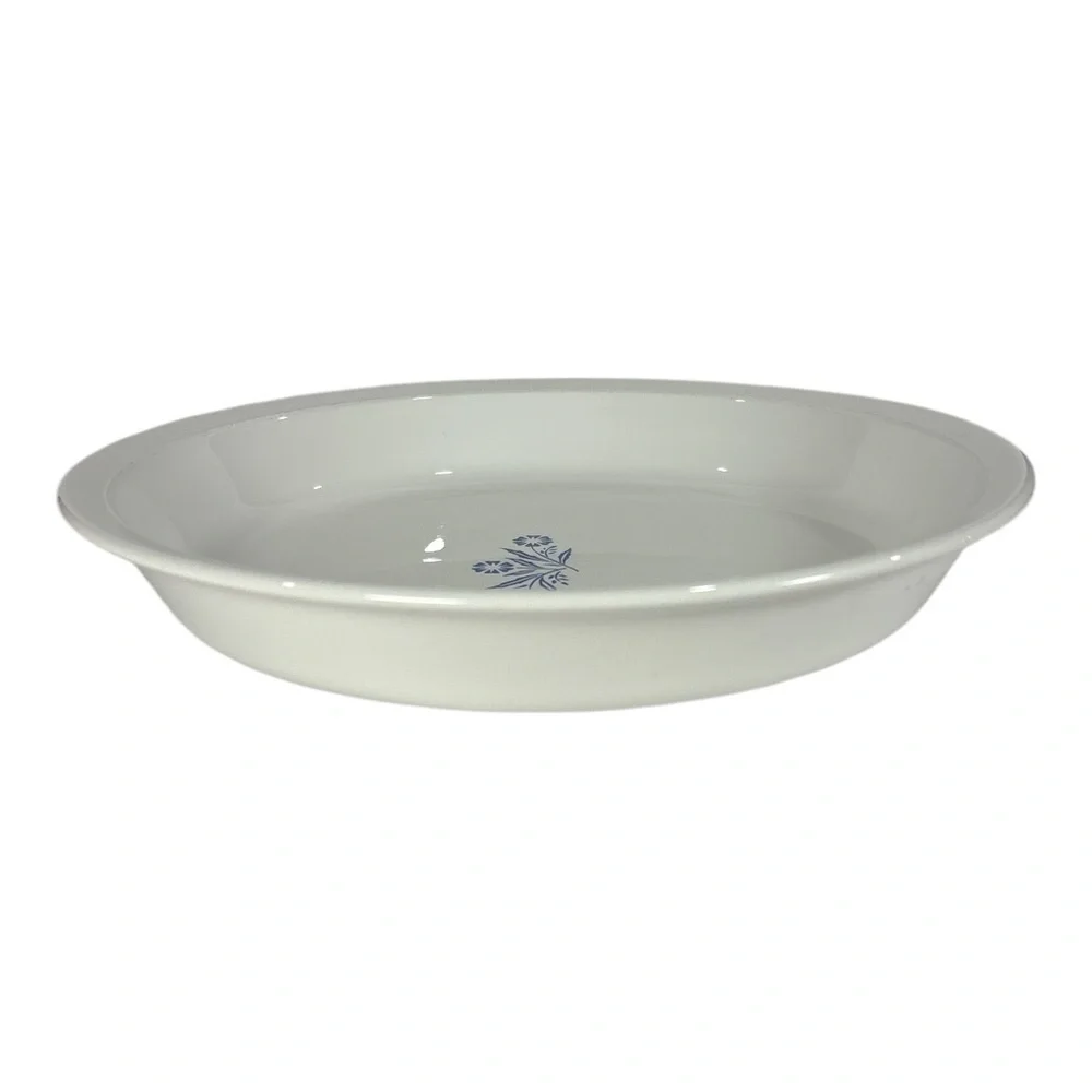 Vintage Corning Ware P-309 Blue Cornflower 9'' x 1.25 